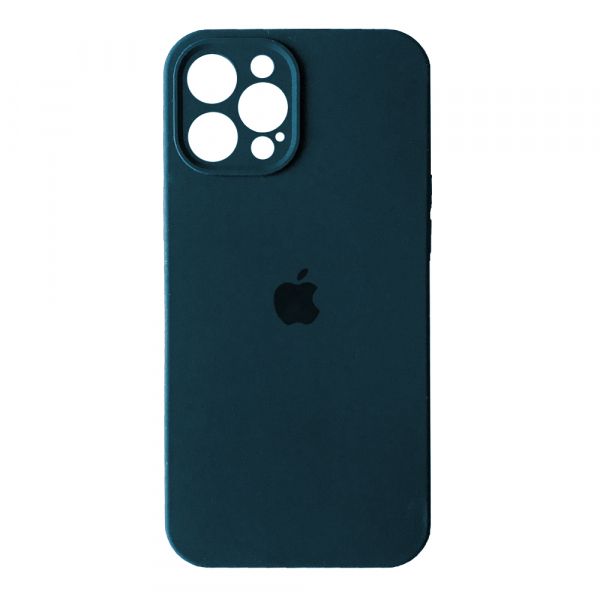 Чехол Silicone Case Full Camera для iPhone 14 Pro abyss blue