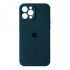 Чехол Silicone Case Full Camera для iPhone 14 Pro Max abyss blue