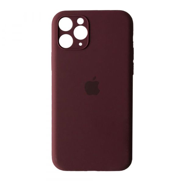 Чехол Silicone case Full Camera для iPhone 11 lilac pride