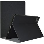 Чехол книжка для планшета Blackview Tab 13 / подставка / силиконовая основа / черный