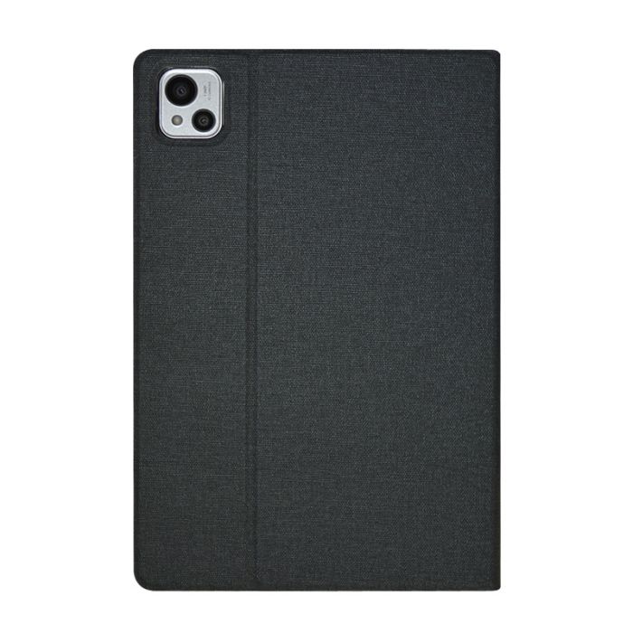 Чехол книжка для планшета Blackview Tab 13 / подставка / силиконовая основа / черный