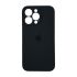 Чехол Silicone case Full Camera Square side для iPhone 12 Pro Max Pabble