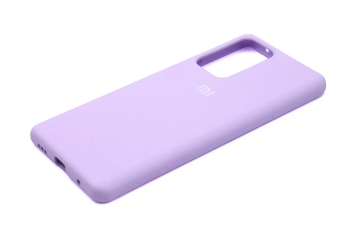 Чехол Silicone Case Full для Xiaomi Redmi Note 11/11S Lilac