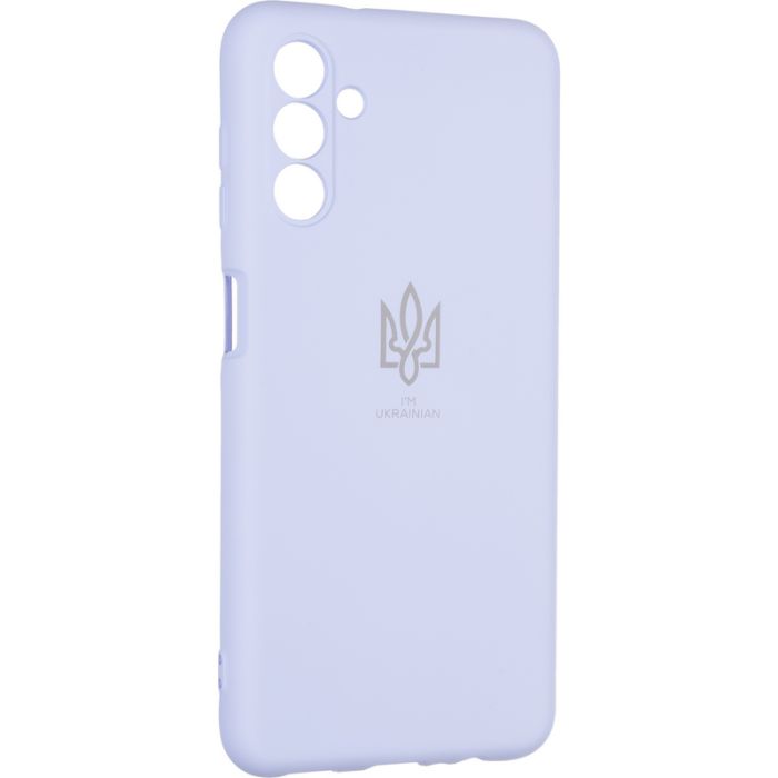 Чехол Full Soft Case (Ukrainian) для Samsung A047 (A04s) Violet