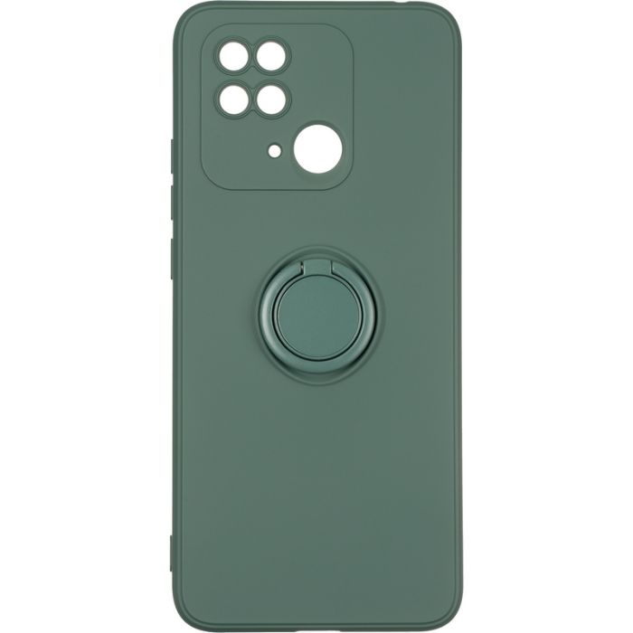 Чохол Gelius Ring Holder Case для Xiaomi Redmi 10c Dark Green