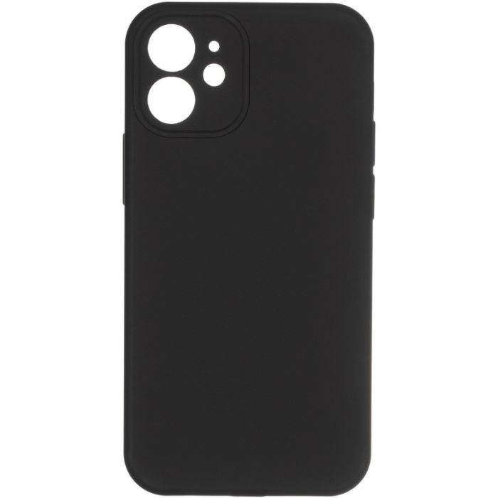Чехол Original Full Soft Case для iPhone 12 Mini Black (without logo)
