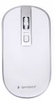 Миша Gembird MUSW-4B-06-WS бездротова, White/Grey, 1600 dpi, USB, 1xAA