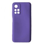 Чехол Silicone Case Camera (no logo) Xiaomi Redmi Note 11 Pro lilac