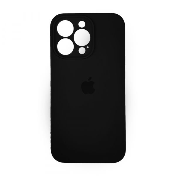Чехол Silicone Case Full Camera для iPhone 13 Pro Max black