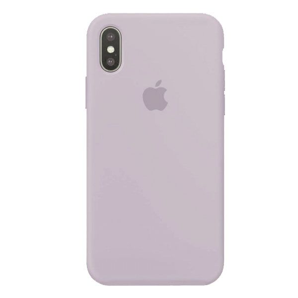 Чехол Silicone Case Full для iPhone XR glycine