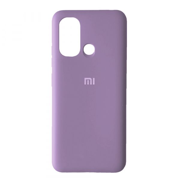 Чехол Silicone Case Full для Xiaomi Redmi 12C Lilac