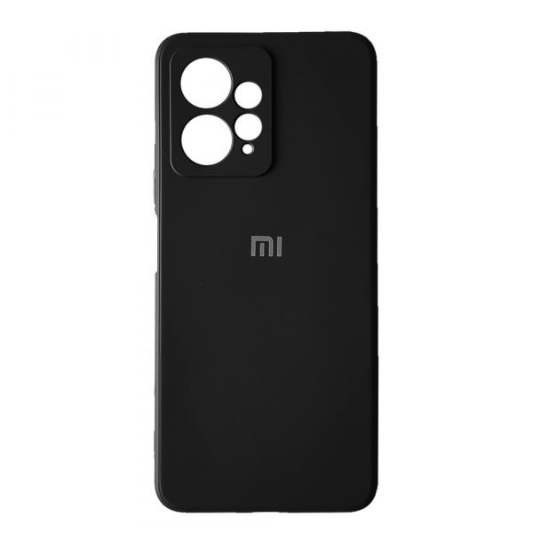 Чехол Silicone Case Full для Xiaomi Redmi Note 12 4G Black