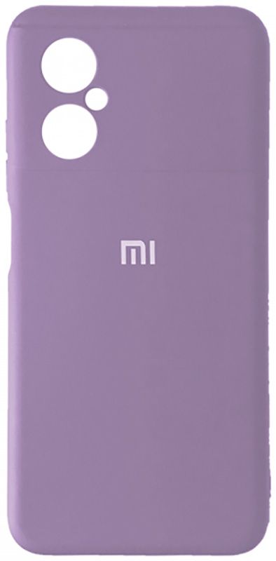 Чехол Silicone Case Full for Xiaomi Redmi Note 11R/Poco M4 5G Lilac