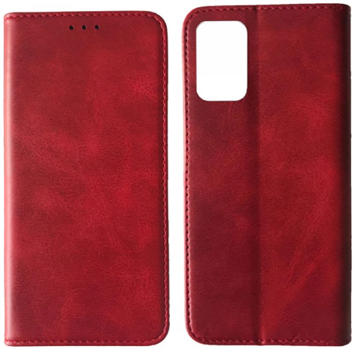 Чехол-книжка Black TPU Magnet for Xiaomi POCO M5 Red