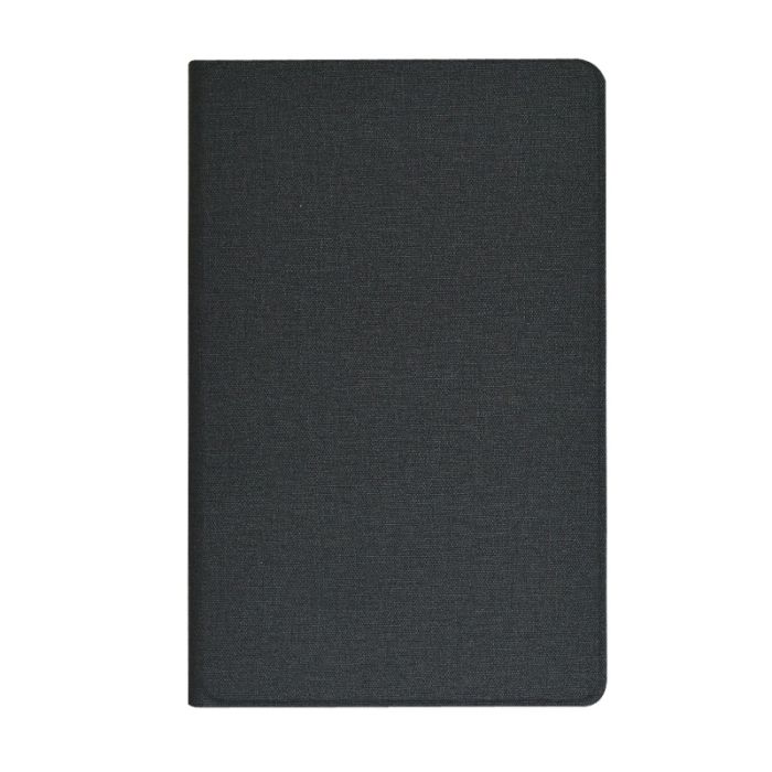 Чехол книжка для планшета Blackview Tab 16 / подставка / силиконовая основа / черный