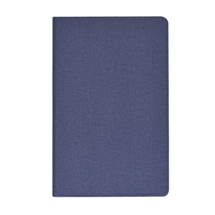 Чехол книжка для планшета Blackview Tab 16 / подставка / силиконовая основа / синий