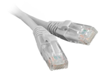 Патч-корд литий RITAR, CCA, UTP, RJ45, Cat.5e, 1m, сірий