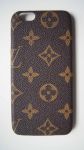 Пластиковый чехол LV для iPhone 6 / 6S Коричневый