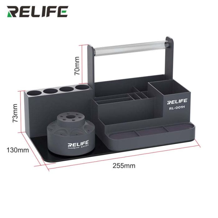Органайзер для інструментів Relife RL-001H багатофункціональний / пластиковий / Grey
