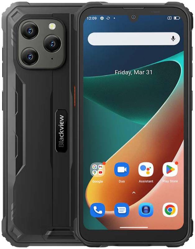 Смартфон Blackview BV5300 Pro 4/64GB / 6.1" / 6580 mAh / IP68 / IP69K Black (без коробки)