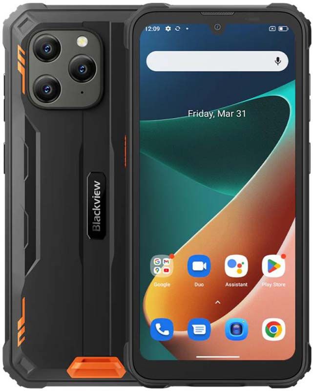 Смартфон Blackview BV5300 Pro 4/64GB / 6.1" / 6580 mAh / IP68 / IP69K Orange (без коробки)