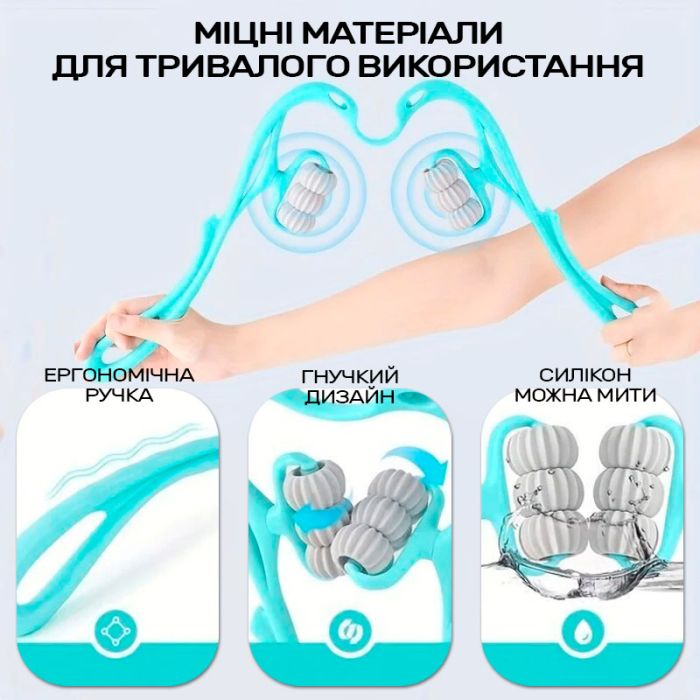 Масажер ручний для шийного відділу Swan 800 Light Blue