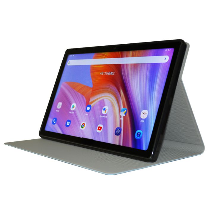 Чохол книжка для планшета Blackview Tab 11 / Tab 11 SE / підставка / силіконова основа / сірий