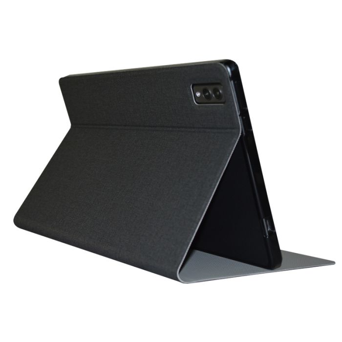 Чехол книжка для планшета Blackview Tab 11 / Tab 11 SE / подставка / силиконовая основа /  черный
