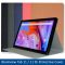 Чехол книжка для планшета Blackview Tab 11 / Tab 11 SE / подставка / силиконовая основа / синий