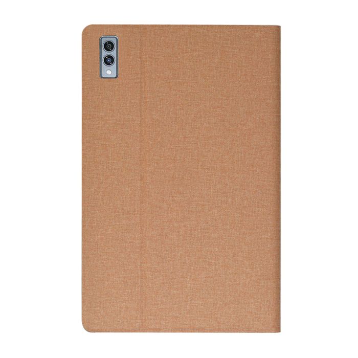 Чехол книжка для планшета Blackview Tab 11 / Tab 11 SE / подставка / силиконовая основа / золотой