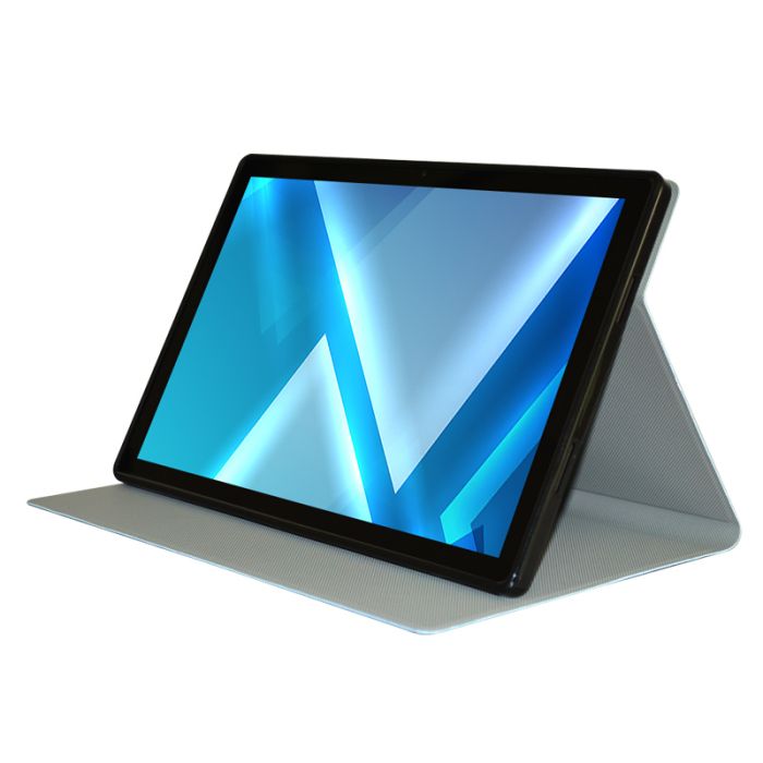 Чохол книжка для планшета Blackview Tab 15 / Tab 15 Pro / підставка / силіконова основа / чорний