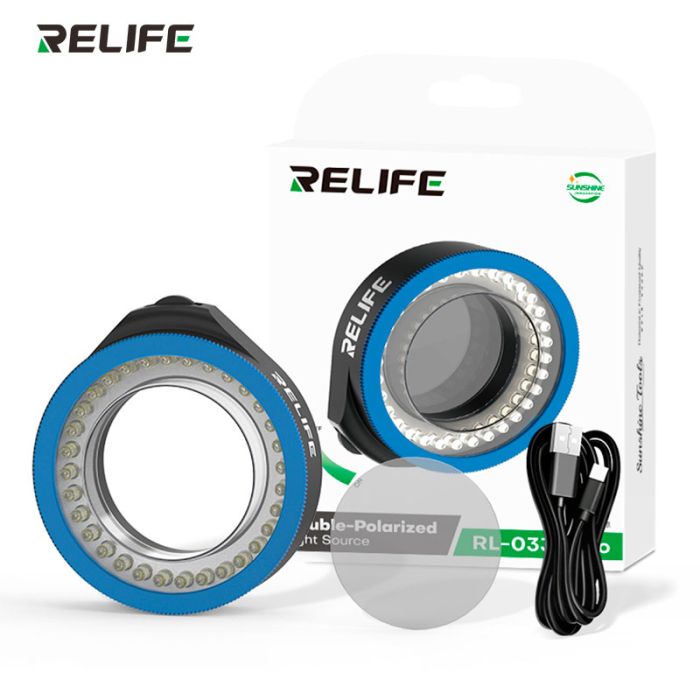 Підсвітка для мікроскопа RELIFE RL-033E Pro світлодіодна / поляризаційна / USB 5В / 32 діоди