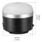 Ліхтар ручний кемпінговий Portable Light, 5 режимів, Powerbank 3600mAh, магніт, IP65 Чорний
