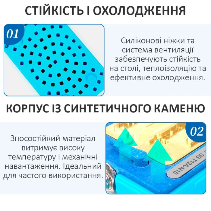 Нижний подогрев Sunshine SS-T12A-N15 для iPhone 15 / 15 Plus / 15 Pro / 15 Pro Max
