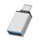 OTG переходник USB Type-C - USB 3.0 адаптер Серый