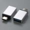 OTG переходник USB Type-C - USB 3.0 адаптер Серый