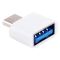 OTG переходник USB Type-C - USB 2.0 адаптер Белый
