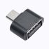 OTG перехідник Micro-USB - USB 2.0 адаптер Чорний