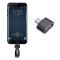 OTG переходник Micro-USB - USB 2.0 адаптер Черный