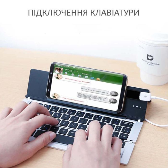 OTG переходник Micro-USB - USB 3.0 адаптер Черный