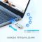 OTG переходник Micro-USB - USB 3.0 адаптер Серый