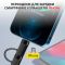 Кабель Type-C to Type-C з перехідниками USB + Lightning / 4 в 1 / QC3.0 PD / 60W / 1м Червоний