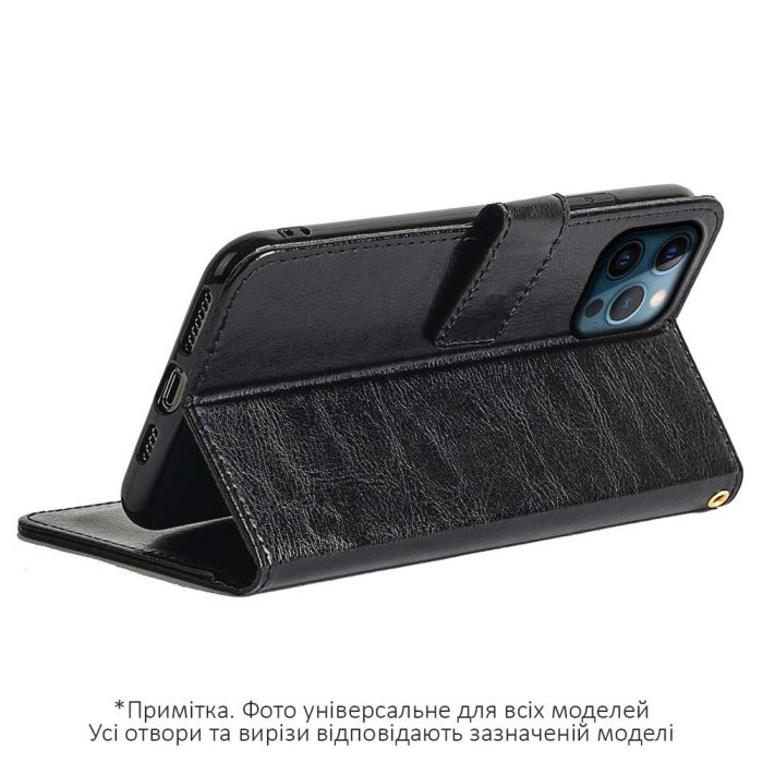 Чехол-книжка для Blackview A95 подставка Черный