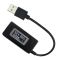 Багатофункціональний USB тестер KEWEISI KCX-017 струму напруги ємності Чорний