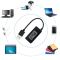 Багатофункціональний USB тестер KEWEISI KCX-017 струму напруги ємності Чорний