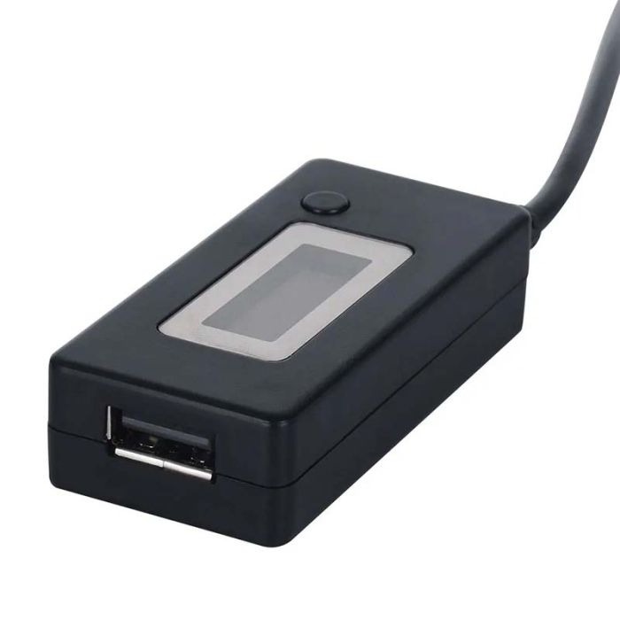 Багатофункціональний USB тестер KEWEISI KCX-017 струму напруги ємності Чорний
