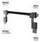 Кабель Type-C to Type-C с переходниками USB + Lightning / 4 в 1 / QC3.0 PD / 60W / 15cm Black
