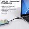 Кабель Type-C to Type-C с переходниками USB + Lightning / 4 в 1 / QC3.0 PD / 60W / 15cm Black