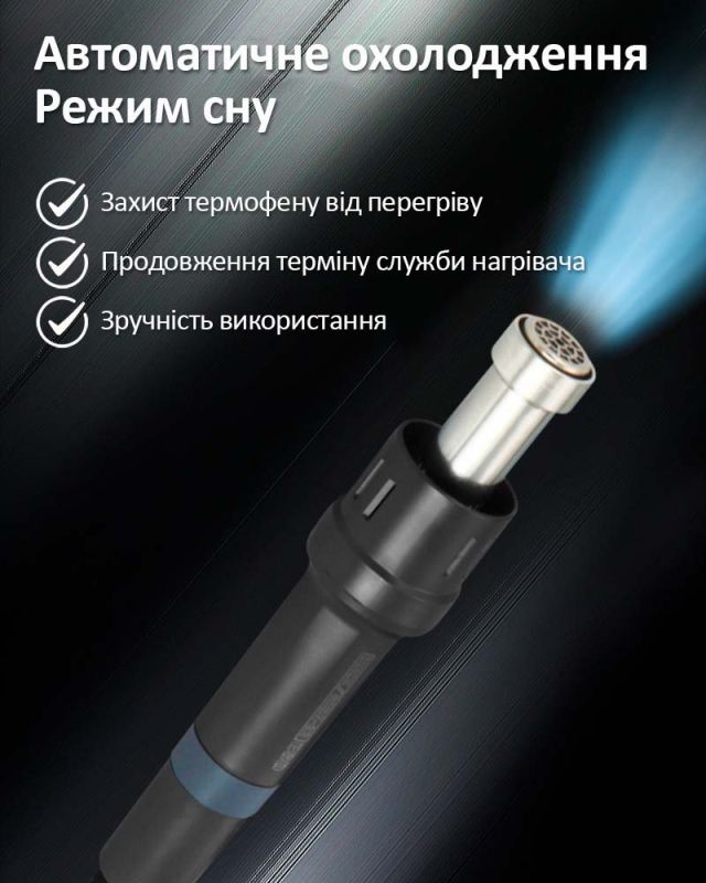 Термоповітряна паяльна станція Quick 861 Pro / 50-550°С / 70 л/хв / OLED / 1300 Вт