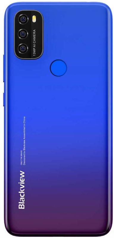Смартфон Blackview A70 6/128Gb / 6.52'' / 5380мАч / Dark Blue (без коробки)